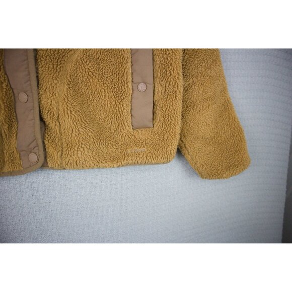 L.L. Bean Sherpa Fleece Deep Pile Jacket 515832 Medium - Picture 3 of 8